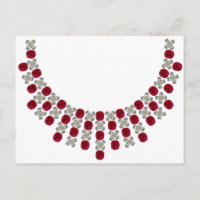 Hugs und Kisses Ruby Necklace
