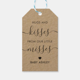 Hugs und Kisses von Our Little Misses, New Baby Geschenkanhänger