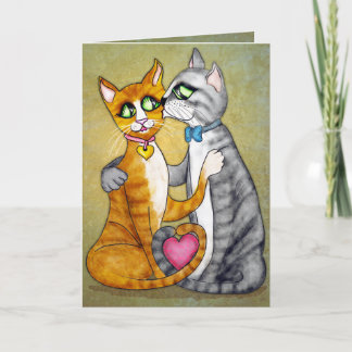 Hugs und Küsse für Liebste Karte