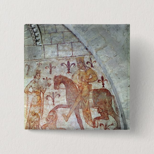 Hugues IX Lusignan Button (Vorderseite)