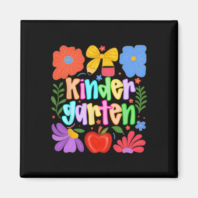 Hugvyn Ck Zur Schule Kindergarten Vorbereiteter Le Magnet (Vorne)