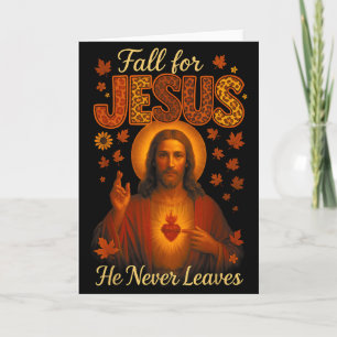Hugvyn fällt für Jesus, er verlässt den christlich Karte