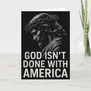 Hugvyn Gott ist noch nicht fertig mit Amerika Chri Karte