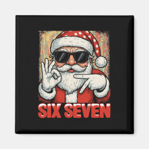 Hugvyn Lustiger Sechs Sieben Meme Weihnachten Cool Magnet