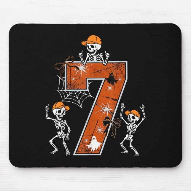 Hugvyn Six Seven Meme 6 7 Halloween Costume Dancin Mousepad (Vorne)