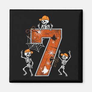 Hugvyn Six Seven Meme 6 7 Halloween-Kostüm Tanzend Magnet