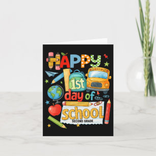 Hugvyn Zurück in die Schule Zweite Klasse Lehrer 2 Karte