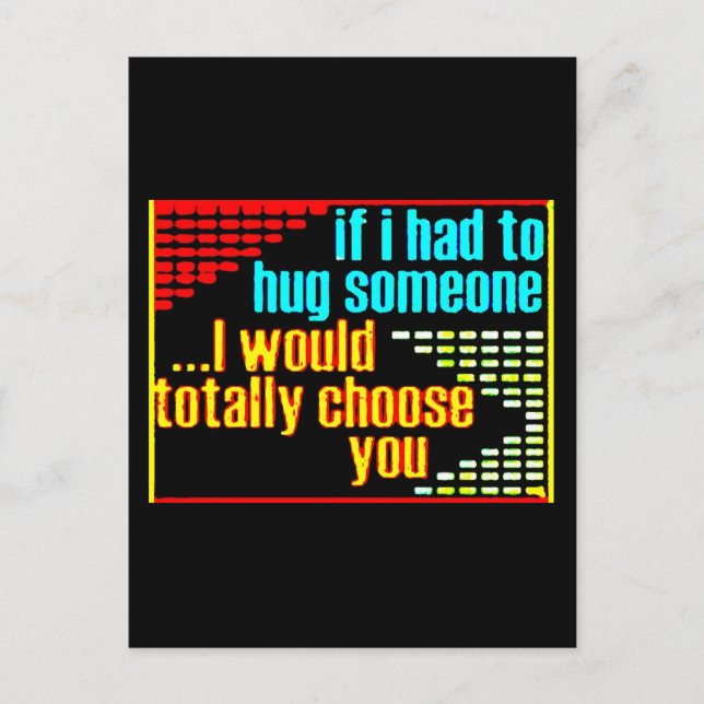 HugYou Postkarte (Vorderseite)