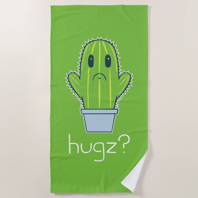Hugz? Strandtuch (Vorderseite)