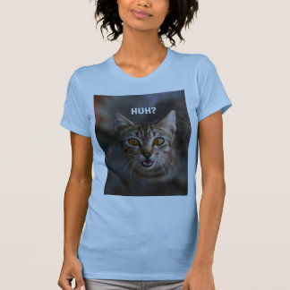 HUH? katze T-Shirt