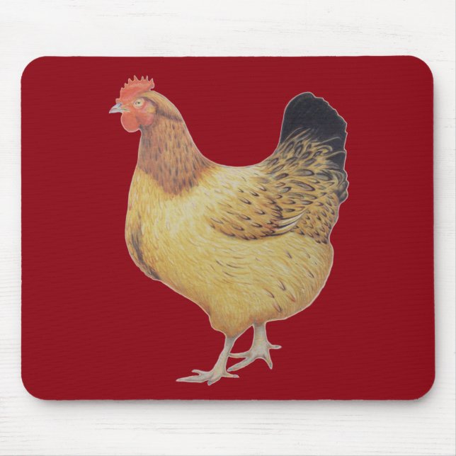 Huhn 2012 mousepad (Vorne)