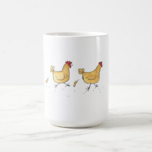 Huhn-Ansturm 15-Unze-Tasse Kaffeetasse