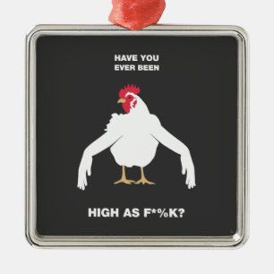 Huhn-Arme Ornament Aus Metall