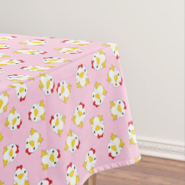 Huhn Birthday Party Pink Tischdecke
