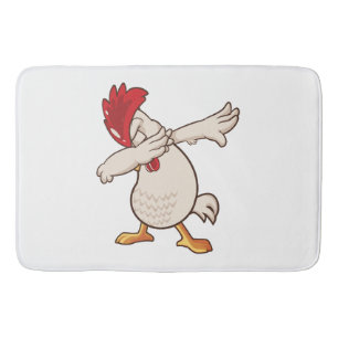 Huhn Dabbing Farmer Dab Tanz Badematte
