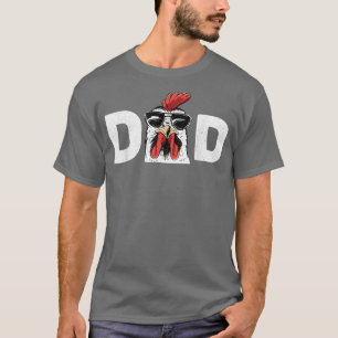 Huhn Daddy Hühnchen Vater Bauer Geflügel Bauer T-Shirt