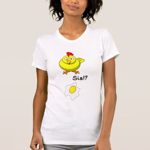Huhn entdeckt gebratenes Ei T-Shirt