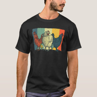 Huhn für Männer Frauen Hahn Bauernhof Tier Huhn  T-Shirt
