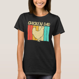 Huhn Für Papa Männer Hühnerzüchter Geflügel T-Shirt