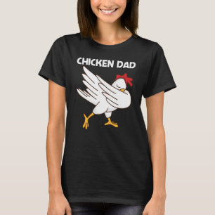 Huhn für Vater Geflügel Hahn Ei T-Shirt