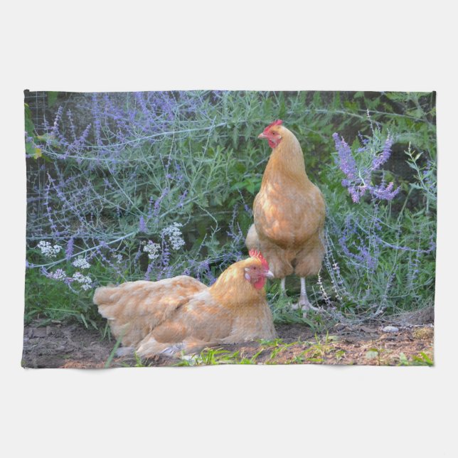 Huhn-Geschirrtuch Geschirrtuch (Horizontal)
