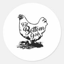 Huhn Hen Fat Bottom Napkin