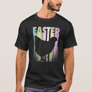 Huhn Henne Vogel Bauer Landwirt Frohe Ostern Niedl T-Shirt