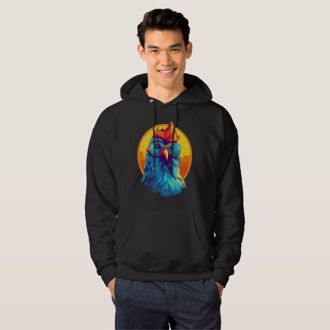 Huhn  hoodie (Vorne ganz)
