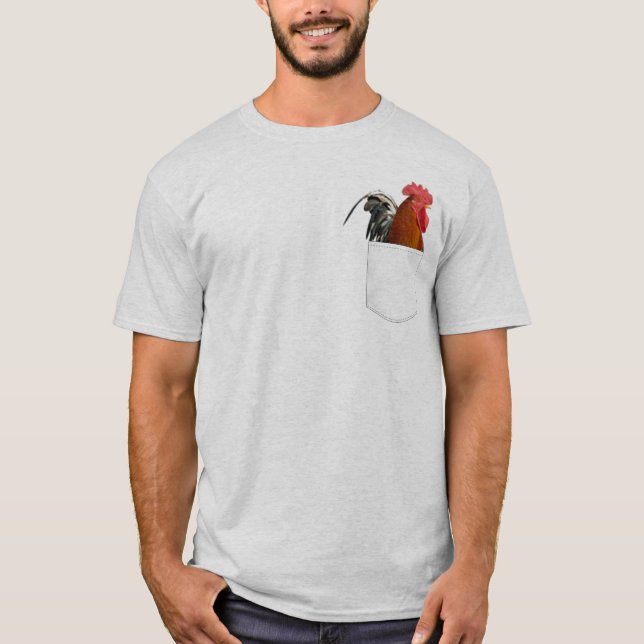 Huhn in Ihrer Tasche T-Shirt (Vorderseite)