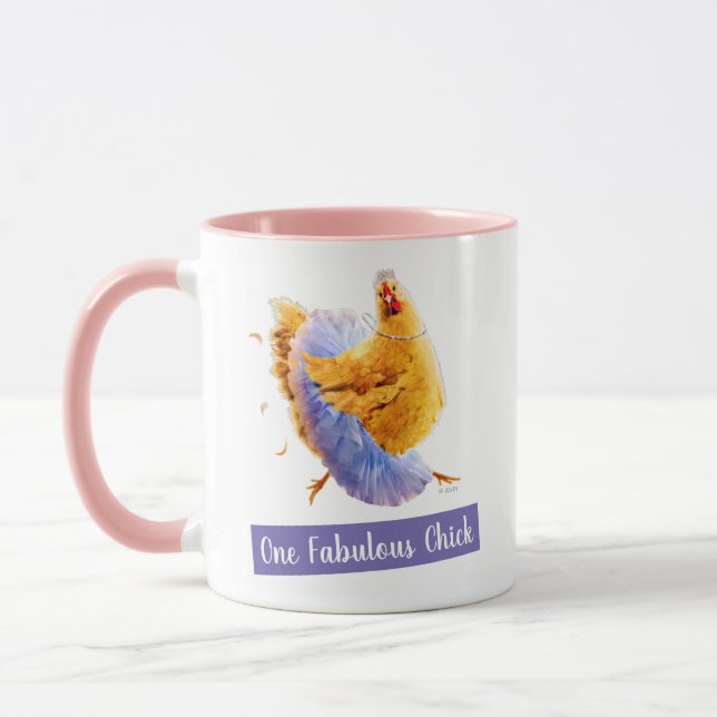 Huhn in Tutu Tasse (Links)
