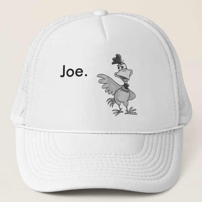 Huhn-Joe-Baseballmütze Truckerkappe (Vorderseite)