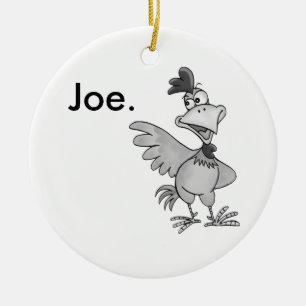 Huhn-Joe-Verzierung Keramikornament