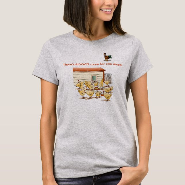 Huhn-Liebhaber T-Shirt (Vorderseite)