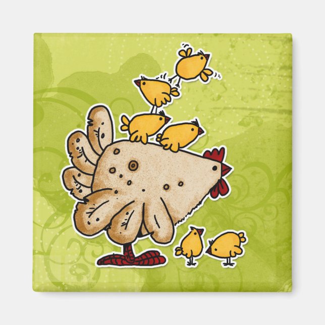 Huhn Magnet (Vorne)