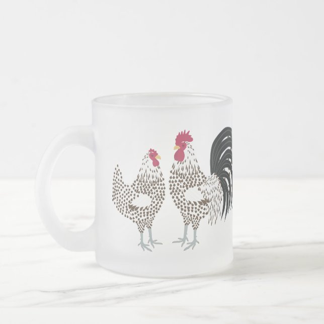 Huhn Mattglastasse (Links)