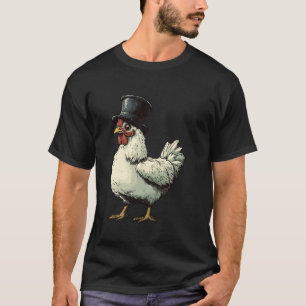 Huhn mit Hut T-Shirt
