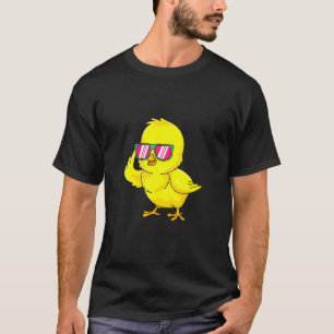 Huhn mit Sonnenbrille Huhn Huhn Huhn Spaß T-Shirt