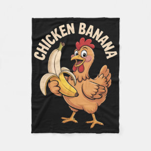 Huhn Nana Meme Trending Lustiges Huhn Nana _1 Fleecedecke