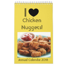 Huhn-Nugget-Kalender 2018 Kalender