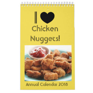 Huhn-Nugget-Kalender 2018 Kalender