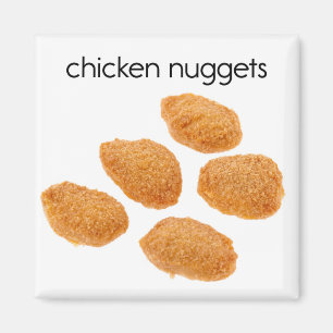 Huhn-Nugget-Kühlschrank-Magnet Magnet