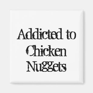 Huhn-Nuggets Magnet