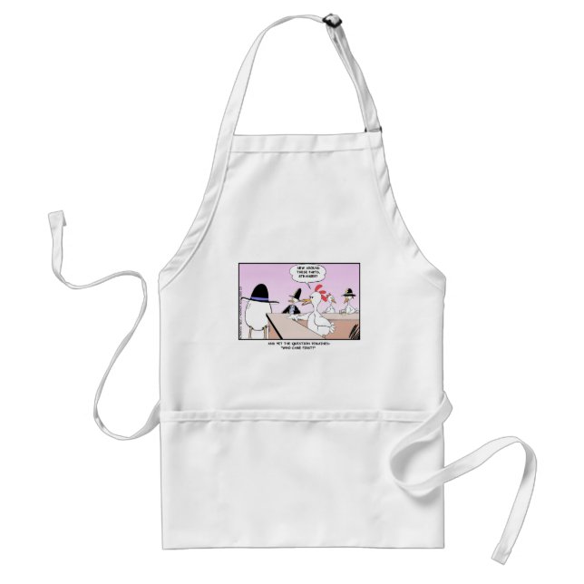 Huhn oder Ei? Funny Gifts & Sammlerstücke Schürze (Vorne)