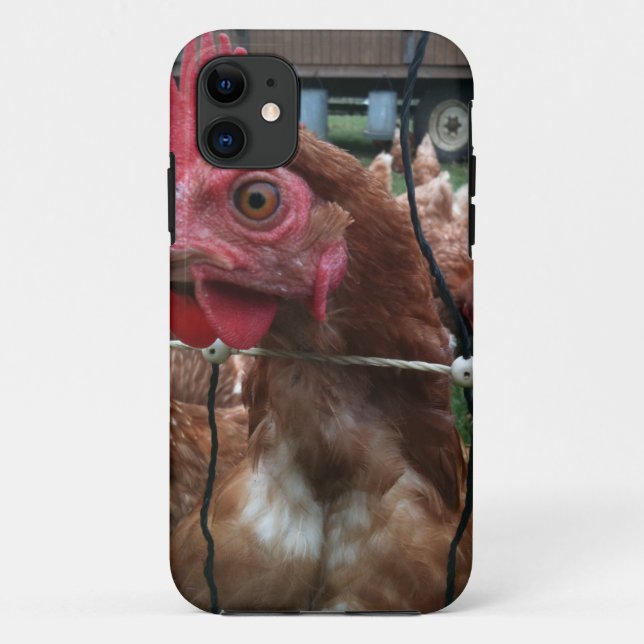 Huhn passt Sie auf Case-Mate iPhone Hülle (Rückseite)
