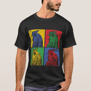 Huhn Popart T-Shirt