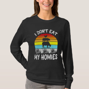 Huhn Reitet Schwein Reitet Kuh Zusammen Ich Esse M T-Shirt