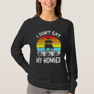 Huhn Reitet Schwein Reitet Kuh Zusammen Ich Esse M T-Shirt