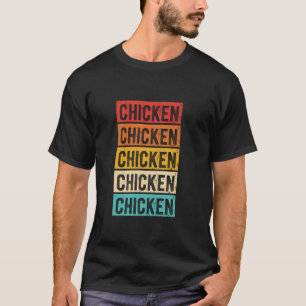Huhn Retro Vintages Huhn Restaurant Essdatum T-Shirt