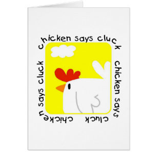 Huhn sagt Gluckern-T-Shirts und Geschenke