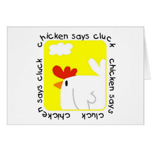 Huhn sagt Gluckern-T-Shirts und Geschenke